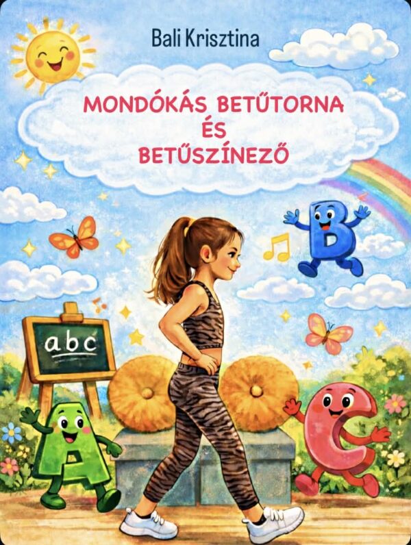 Mondókás Betűtorna és betűszínező